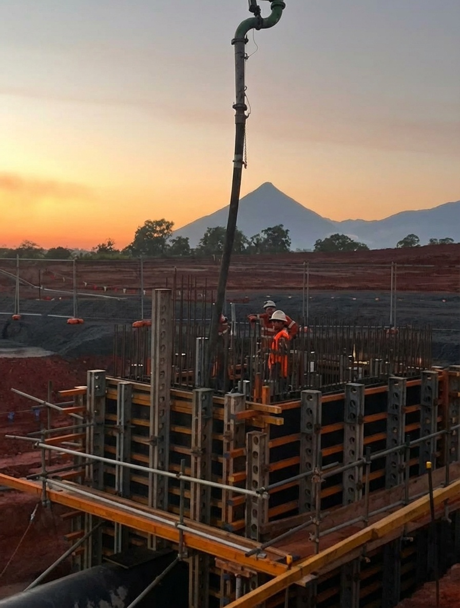 Formwork site